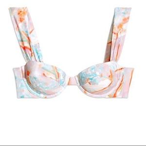 We Wore What Swim Claudia top Emily bottom